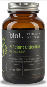 BIOU Cytykolina - Efficient Citicoline by Cognizin (60 kaps.)