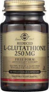 SOLGAR Reduced L-Glutathione 250 mg (30 kaps.)