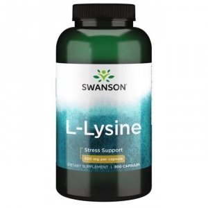 SWANSON Lysine 500 mg (300 kaps.)