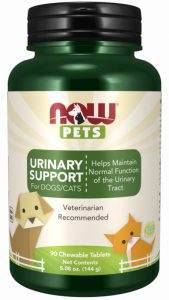 NOW PETS Urinary Support For Dogs/Cats (90 tabl.)