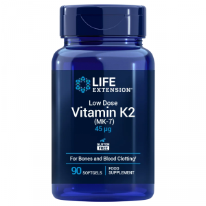 LIFE EXTENSION Low-Dose Vitamin K2 MK7 EU (90 kaps.)