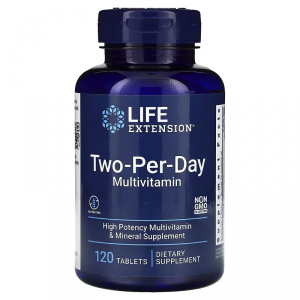 LIFE EXTENSION Two-Per-Day Multivitamin (120 tabl.)