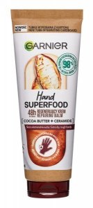 Garnier Hand Superfood Regenerujący Krem do rąk Cocoa Butter + Ceramide - do skóry ekstremalnie suchej 75ml