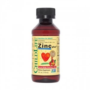 CHILDLIFE Zinc Plus, Natural Mango Strawberry - 118 ml 