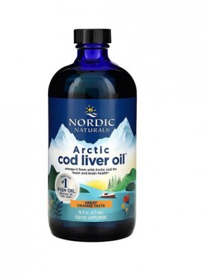 NORDIC NATURALS Arctic Cod Liver Oil Orange (473 ml)