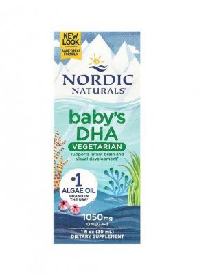 NORDIC NATURALS Baby&#039;s DHA Vegetarian 835 mg (30 ml)