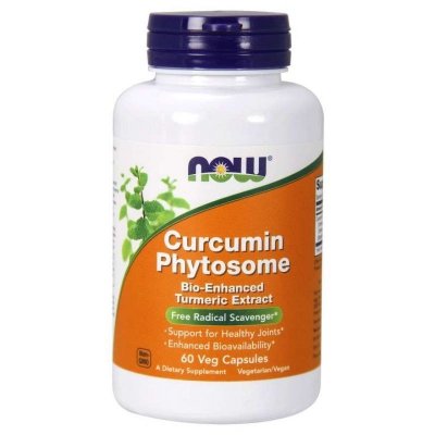 NOW FOODS Curcumin Phytosome - Kurkuma 500 mg (60 kaps.)