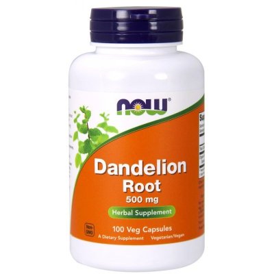 NOW FOODS Dandelion Root - Mniszek Lekarski (100 kaps.)