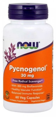 NOW FOODS Pycnogenol 30 mg (60 kaps.)