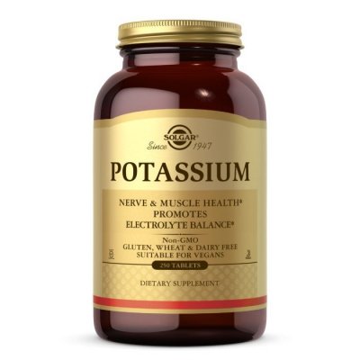 SOLGAR Potassium - Potas 99 mg (250 tabl.)