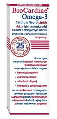 MARINEX BioCardine Omega-3 Cardio & Neuro Lipids (200 ml)