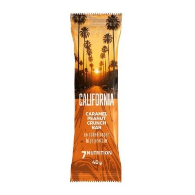 7NUTRITION Baton proteinowy California - smak karmelowy (40 g)