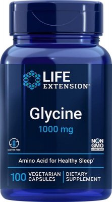 LIFE EXTENSION Glycine - Glicyna (100 kaps.)