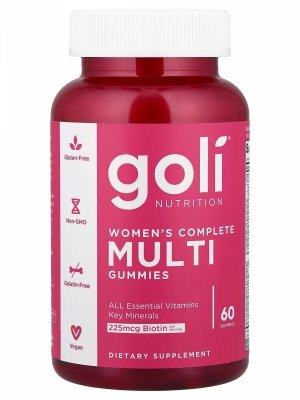 Goli Nutrition Women's Complete Multi - 60 żelek