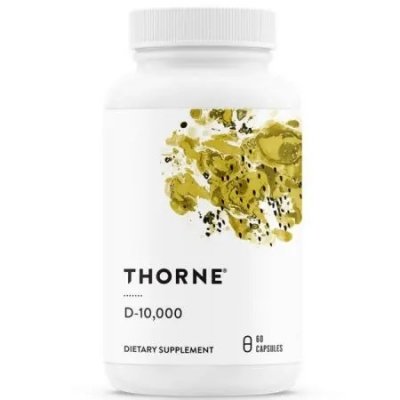 THORNE RESEARCH Vitamin D3 10000IU (60 kaps.)