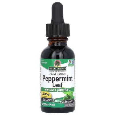 NATURE'S ANSWER Peppermint Leaf - Liście mięty pieprzowej (30 ml)