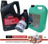 Oryginalny filtr oraz syntetyczny olej silnikowy Motorcraft 5W30 Mercury Milan 3,0 V8 -2008