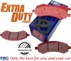 Przednie klocki hamulcowe EBC EXTRA DUTY ED Dodge Dakota 2005-