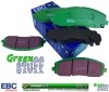 Przednie klocki GreenStuff + NAWIERCANE NACINANE tarcze hamulcowe 330mm EBC seria GD Fiat Freemont 2012-
