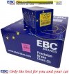 Przednie klocki YellowStuff + tarcze hamulcowe 302mm EBC seria Premium Lancia Voyager -2012