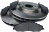 Przednie klocki + tarcze hamulcowe 325mm Cadillac XLR 4,6 V8