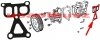 Uszczelka obudowy pompy wody Dodge Caliber