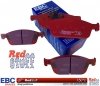 Przednie CERAMICZNE klocki RedStuff + NACINANE tarcze hamulcowe 320mm EBC seria USR Ford Escape AWD 2013-