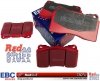 Przednie CERAMICZNE klocki RedStuff + NAWIERCANE NACINANE tarcze hamulcowe 355mm EBC seria GD Ford Mustang 2005-2014