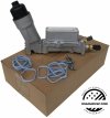 ALUMINIOWA obudowa filtra oleju z chłodnicą oraz czujnikami Fiat Freemont 3,6 V6