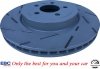 Przednie klocki YELLOWSTUFF + tarcze hamulcowe 345mm EBC seria USR Chrysler 300C