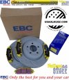Przednie klocki YELLOWSTUFF + tarcze hamulcowe 345mm EBC seria GD Chrysler 300C