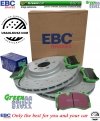Przednie klocki GreenStuff + tarcze hamulcowe 360mm EBC seria GD Dodge Magnum 6,1 V8 SRT