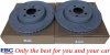 Przednie klocki Ultimax2 + tarcze hamulcowe 345mm EBC seria GD Dodge Challenger