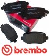 Tylne klocki brembo + WIERCONE tarcze hamulcowe tylne ATM Chrysler 200 2015-2017