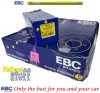 Przednie klocki YellowStuff + tarcze hamulcowe EBC seria PREMIUM Ford Mustang 5,0 V8 2015-