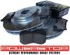 Przednie klocki Z26 + tarcze hamulcowe POWERSTOP 360mm Chrysler 300C SRT8