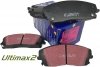 Przednie klocki Ultimax2 + tarcze hamulcowe 320mm EBC seria PREMIUM Dodge Challenger RWD V6