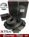 Tylne klocki + tarcze hamulcowe brembo XTRA 280mm Ford Escape 2013-2016