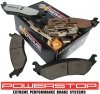 Tylne klocki Z36 + WIERCONE nacinane tarcze hamulcowe POWERSTOP EVOLUTION Dodge Durango 2004-2009