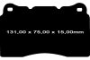 Klocki hamulcowe przednie EBC GreenStuff Pontiac G8 GXP 2009
