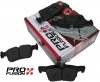 Tylne klocki + WIERCONE NACINANE tarcze hamulcowe 302mm RED Lincoln Corsair