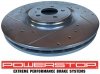 Przednia WIERCONA NACINANA tarcza hamulcowa 380mm POWERSTOP Ford Mustang Shelby GT500 5,8 V8