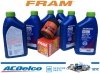 Filtr FRAM + olej ACDelco 5W30 Buick LaCrosse 3,6 V6 2005-2007