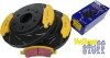 Przednie klocki YellowStuff + NACINANE tarcze hamulcowe 330mm EBC seria USR GMC Yukon 2009-2020