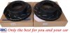 Przednie klocki GreenStuff + NACINANE tarcze hamulcowe EBC seria USR GMC Yukon XL 2500 2000-2013