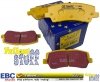 Tylne klocki YellowStuff + tarcze hamulcowe 320mm EBC seria PREMIUM Ford Mustang 2015-