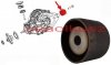 Tuleja mocowania mostu tylna Lancia Thema 2011-