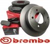 Klocki oraz tylne tarcze hamulcowe 262mm BREMBO Jeep Patriot