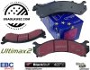 Przednie klocki hamulcowe EBC Ultimax2 Chevrolet Avalanche 2500 2002-2006