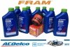 Filtr FRAM + olej ACDelco 5W30 Saab 9-7X 4,2 L6 2006-